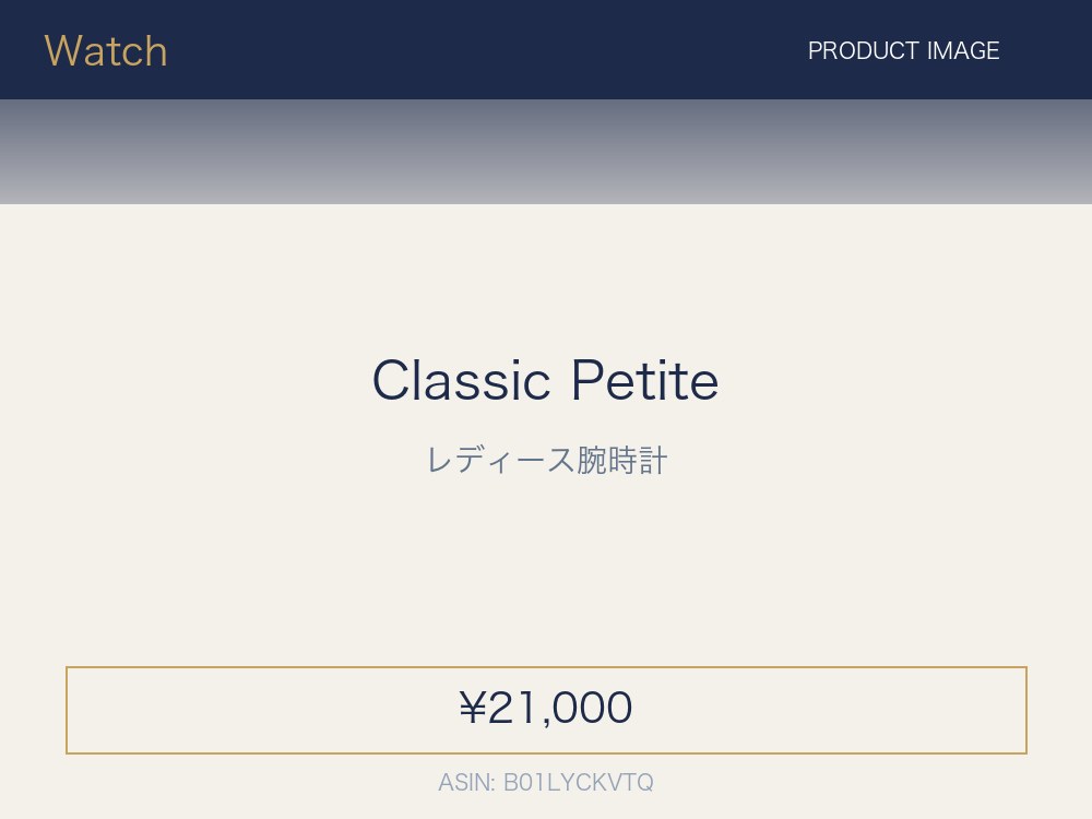 Daniel Wellington Classic Petite Sterling 28mm レディース腕時計